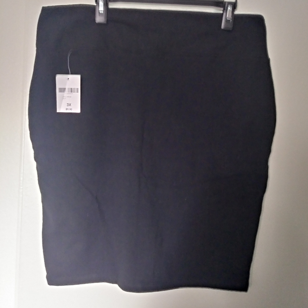 Plus mini skirt